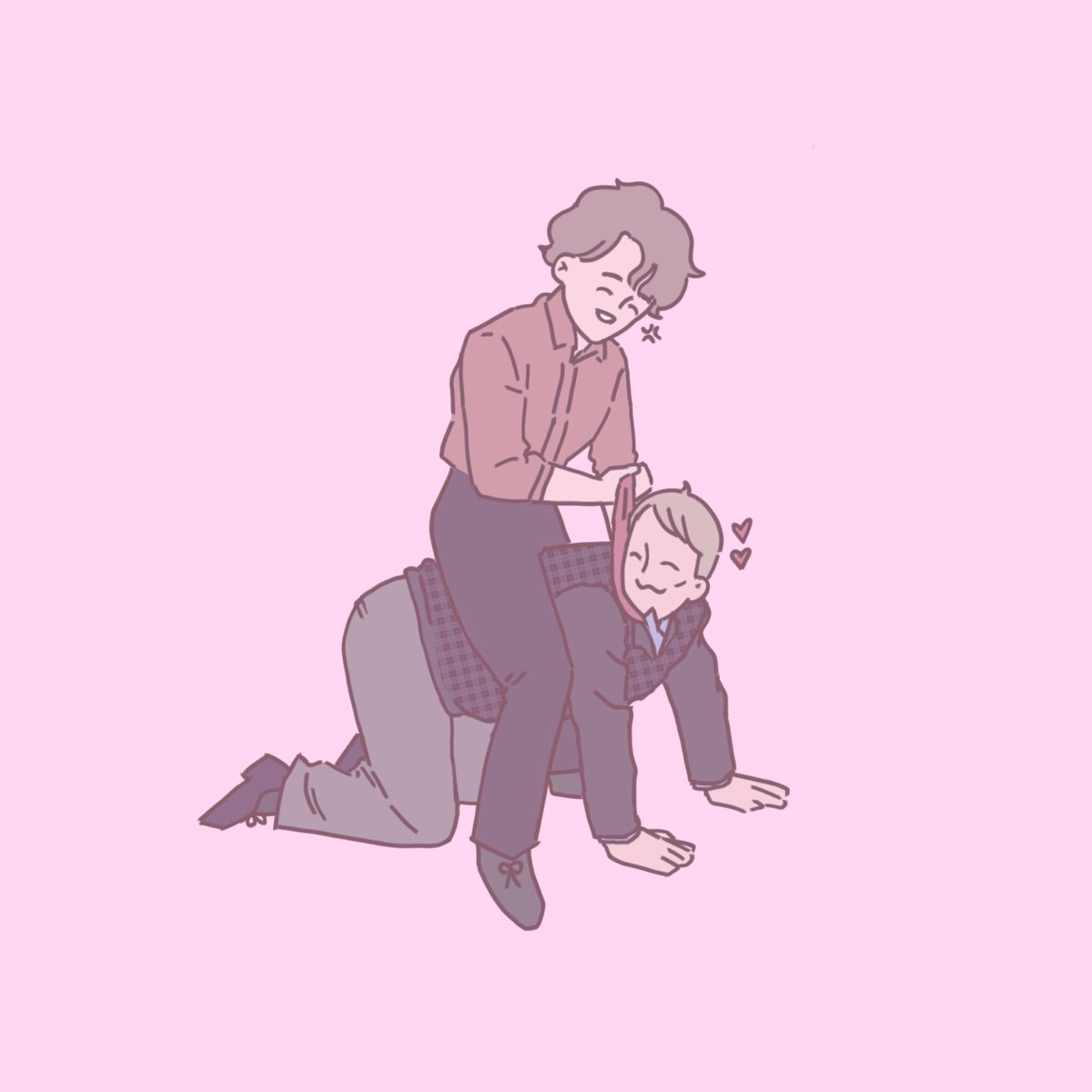 mikmidoit's tweet image. another year with these two living in my head rent free 🫶