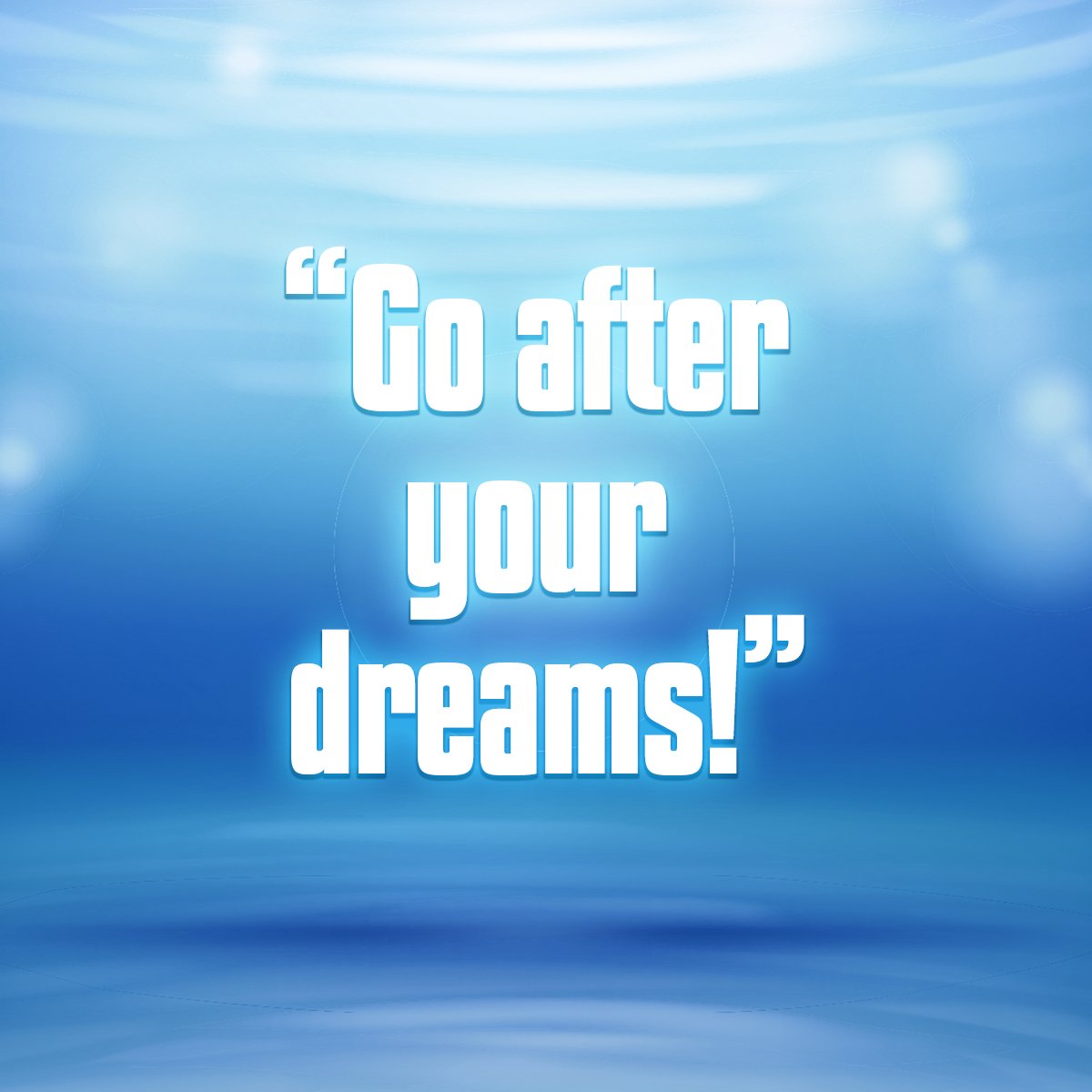 VatraWater's tweet photo. This year go after your dreams! https://t.co/pUUZNeUPp9