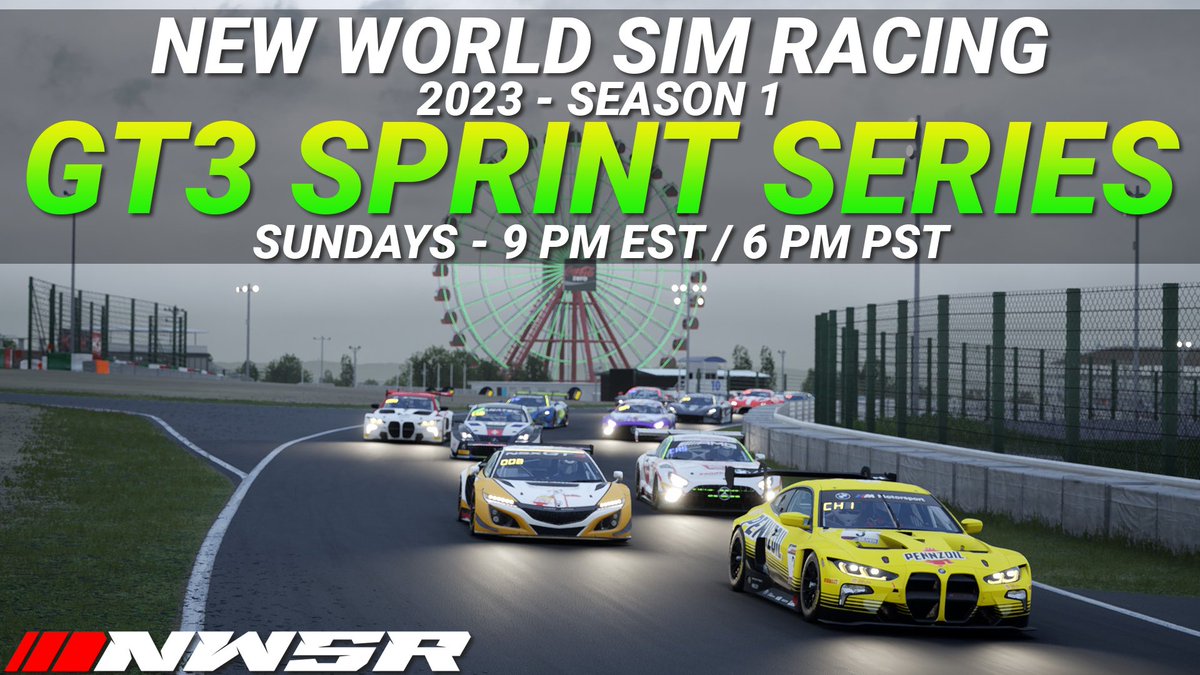 NWSimRacing's tweet image. Oh it’s happening, Round 1 is next Sunday, the 8th of January LIVE from Misano ! Twitch.tv/newworldsimrac…