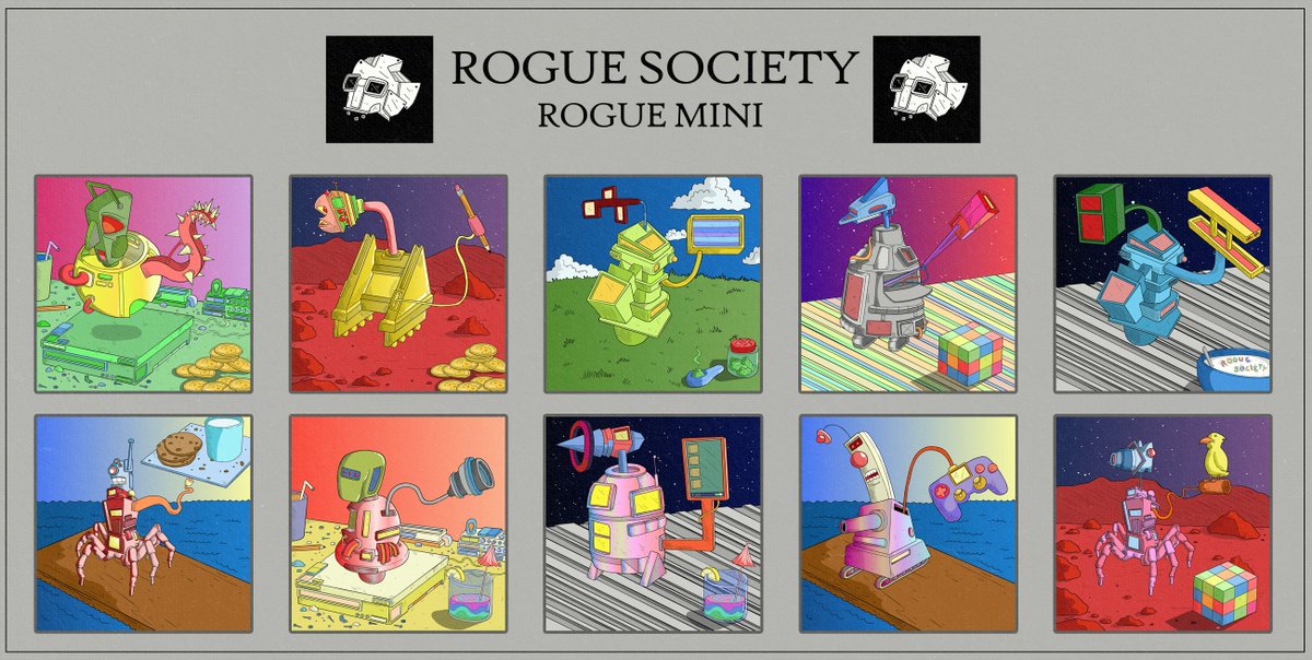 DK2K2X's tweet photo. The #roguesociety Mini's have been revealed!

https://t.co/R7ofTGKp8n https://t.co/3Haqei4Of8