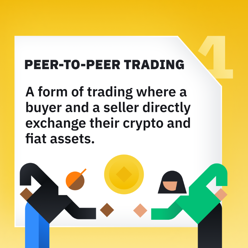 binance's tweet photo. Looking to start your 2023 crypto journey with #Binance P2P?

Here are 4 terms you should know before getting underway ⤵️