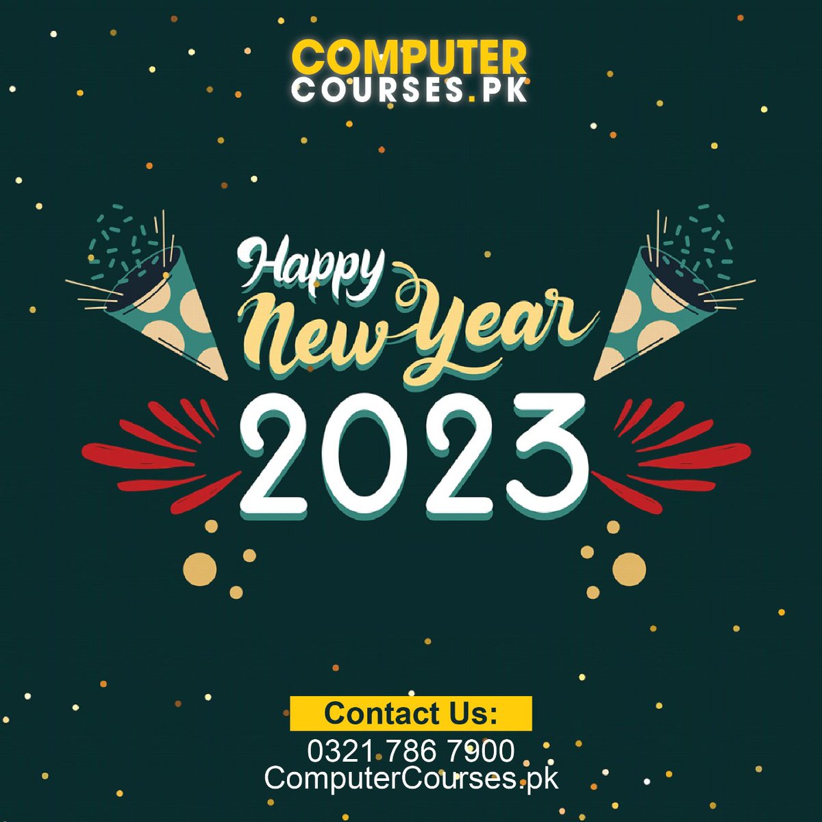 computercours10's tweet image. Happy New Year!
Best wishes for peace and prosperity in 2023
#2k23 #newyear #bestwishes #happiness #happynewyear #newyearday