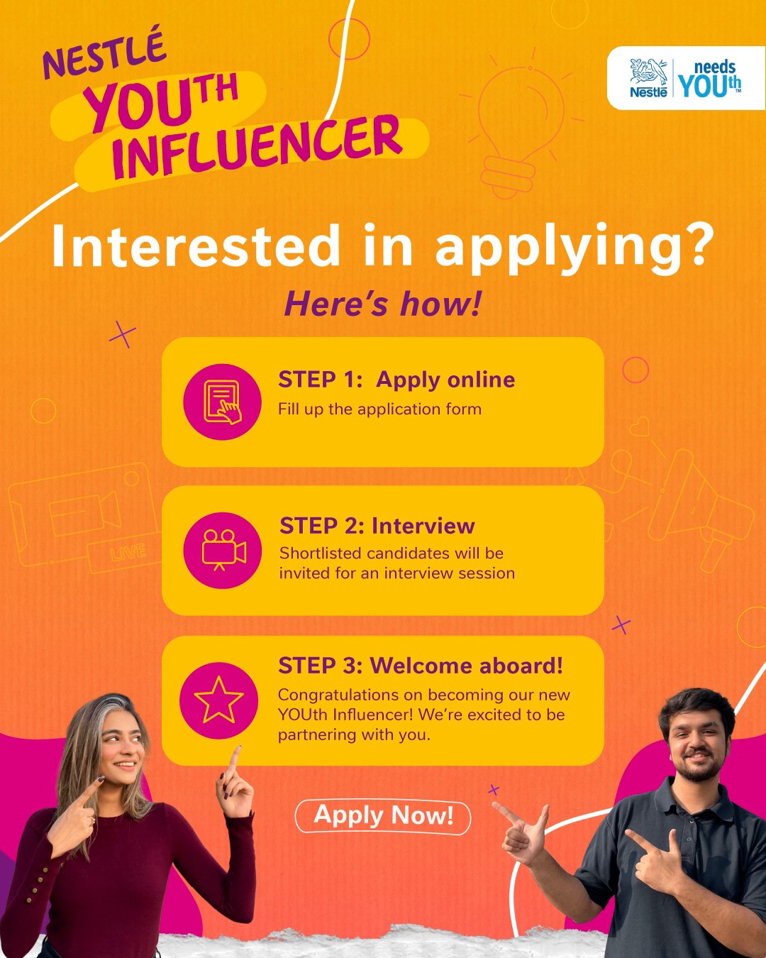 Nestlé Careers on Twitter "Applications are open! Follow the steps to