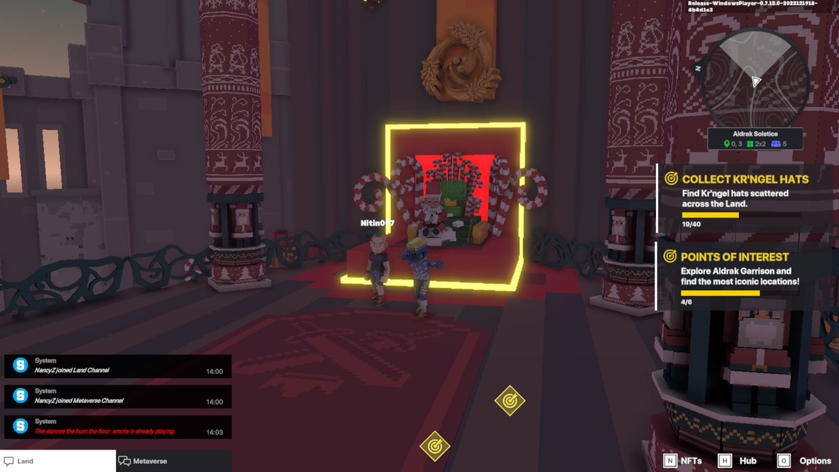 sandverk1's tweet photo. @TheSandboxGame I found a Santa in Aldrak Solstice! 🧑‍🎄🎁 I participated in the #SeasonsGreetingsTSB challenge for a chance to win an NFT! https://t.co/Llpjnzwb6E