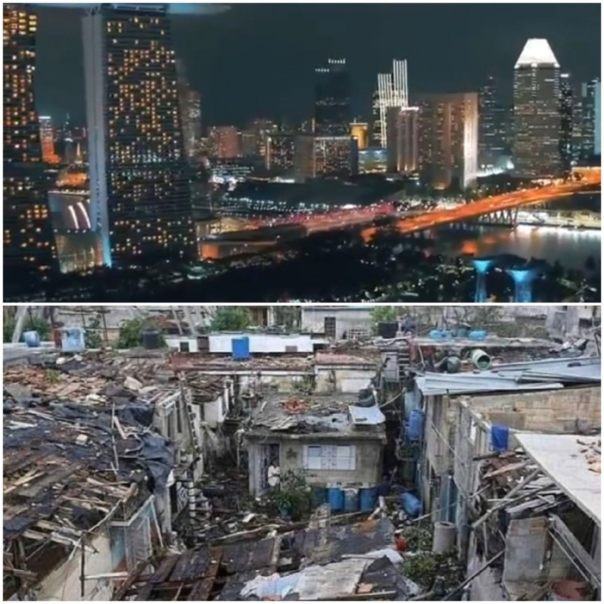 sbruffino's tweet photo. Nel 1960 Cuba e Singapore avevano un PIL paragonabile.
La prima è stata costretta a subire la dittatura socialista.  L'altra ha scelto libertà e progresso. https://t.co/fI0mddfdEy