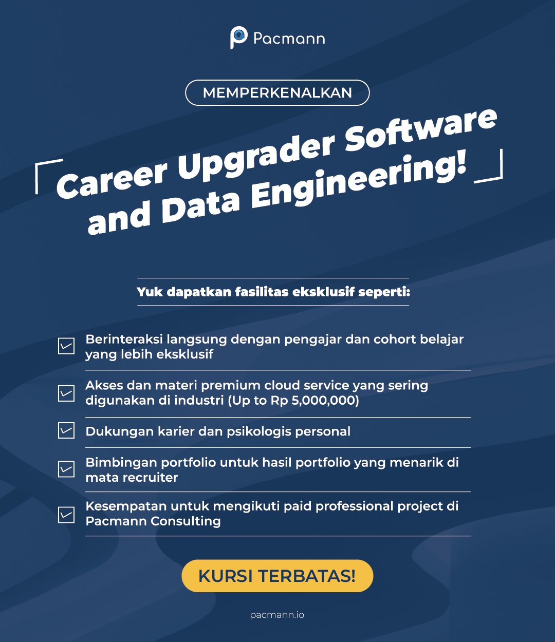 Pacmann Media on Twitter "Pacmin, saya mau switch career jadi Data