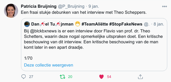 Daniel Tuijnman StopFakeNews On Twitter Waarom Iemand Een Week 