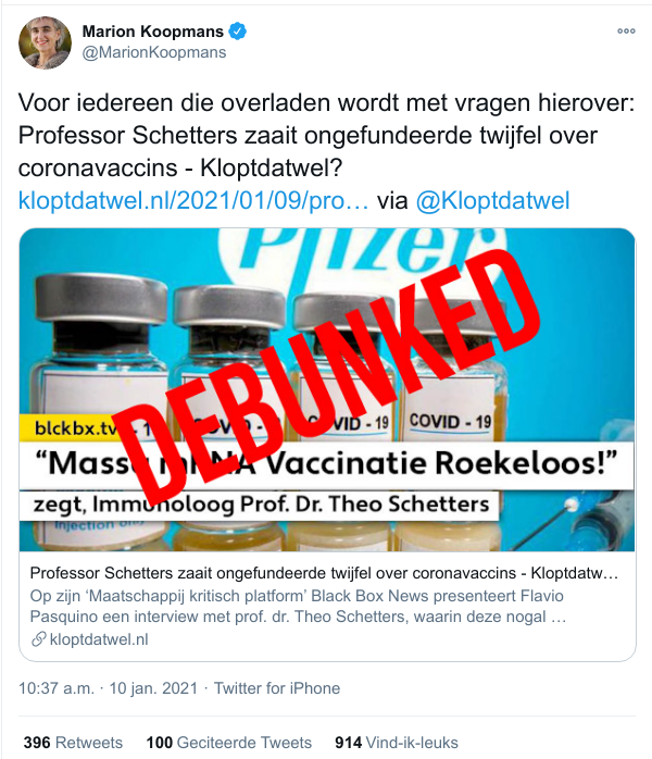 Daniel Tuijnman StopFakeNews On Twitter Waarom Iemand Een Week 