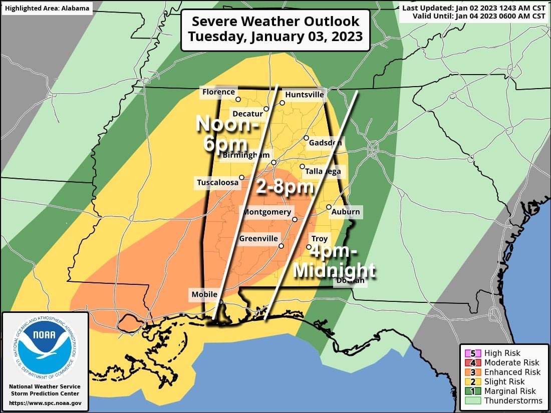 spann's tweet image. Strong to severe thunderstorms are possible across Alabama tomorrow afternoon/evening. Details alabamawx.com/?p=249949