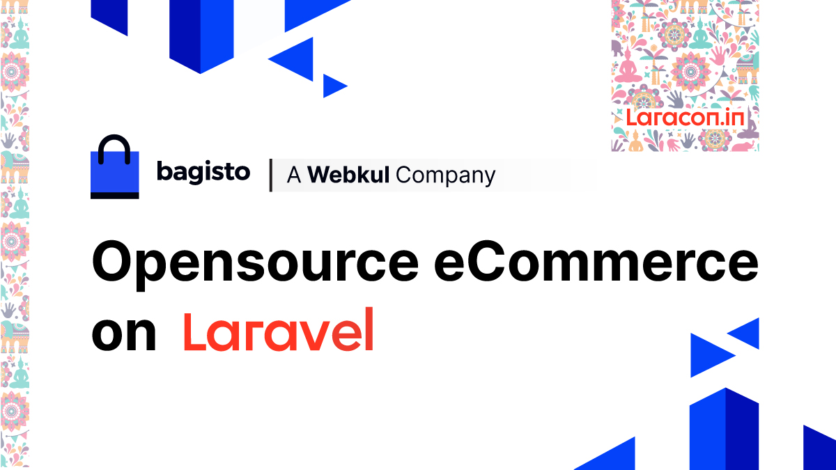 LaraconIN's tweet photo. Excited to announce Bagisto as our first Platinum Sponsor for LaraconIN 2023!

Thank you for your support to the Laravel community and to make the event possible.

Check out Bagisto's open-source e-commerce platform built on Laravel - https://t.co/krZpPzCUlb

@BagistoShop @webkul https://t.co/lohwizGbeJ