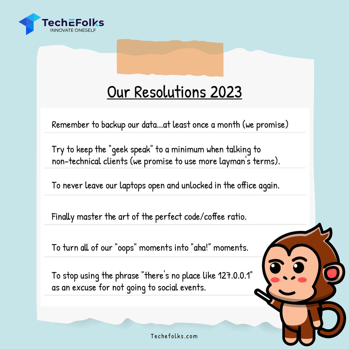 TechEFolks_'s tweet image. We all set out to make those pesky resolutions that we all know we'll eventually break. But not this year! We at TechEFolks are determined to stick to our resolutions and make 2023 our best year yet.
 
What are your New Year's resolutions? Share them with us in the comments! 😋