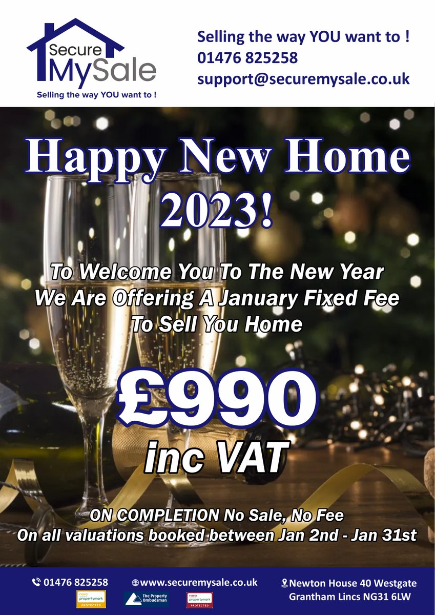 Secure My Sale Estate Agents Grantham tweet media