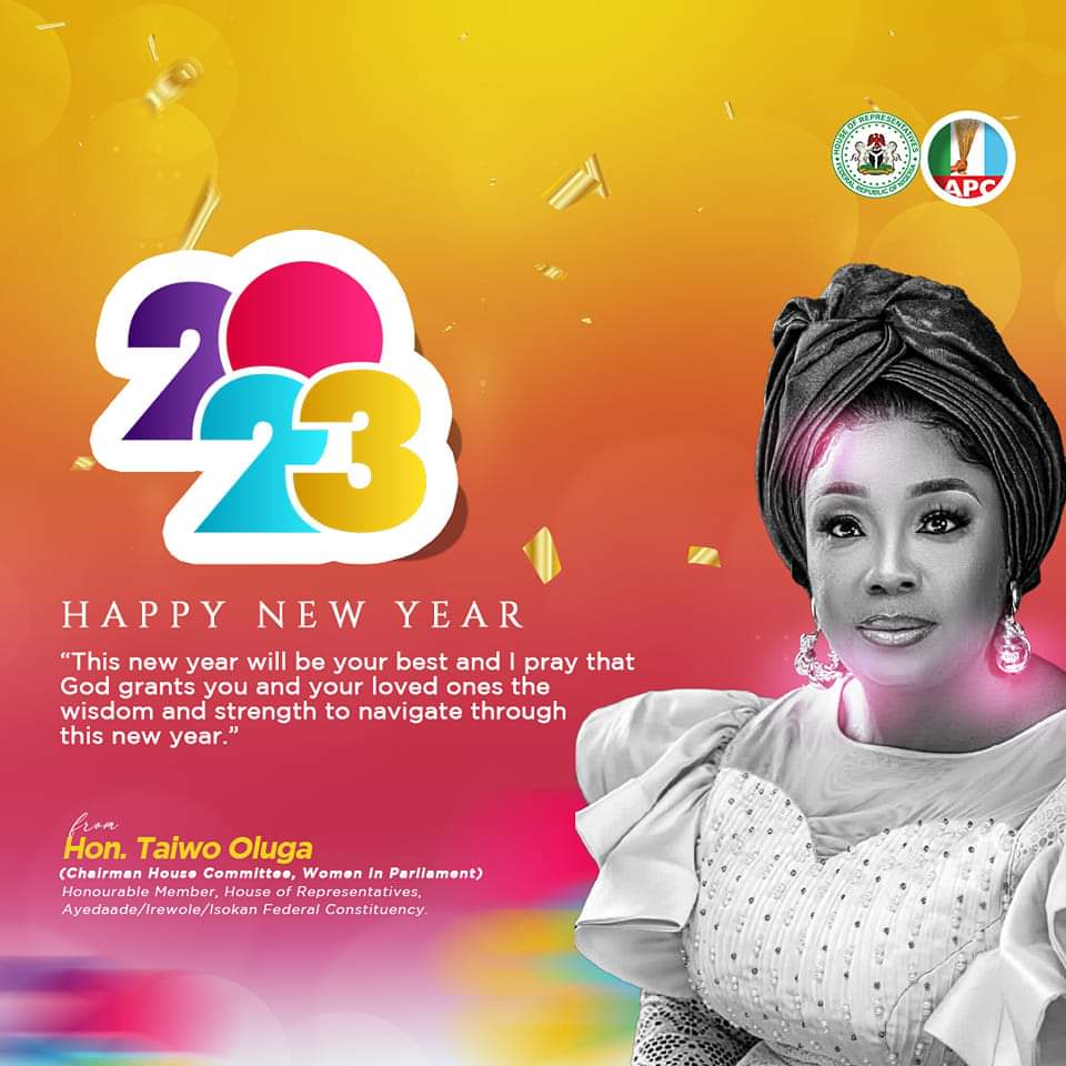 Year 2023, our year of unprecedented liftings! Great constituents and friends welcome to year 2023.