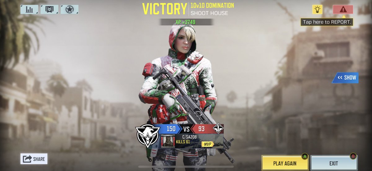 GastonGlock86's tweet photo. Trialing new shotgun last night. Works really well. Has to be a small map however 🤙🏻 #Callofdutymobile #CallofDuty #MobileGame #Victory #kills #CoDMobile https://t.co/k8x7hL8J8t