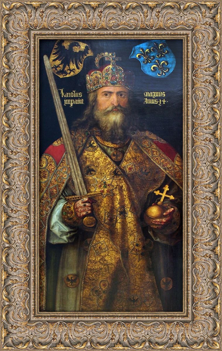 #Charlemagne - Kaiser Karl der Große - Emperor Charles the Great by #AlbrechtDürer