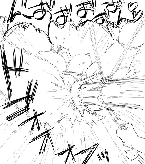 結局描かなかったラフ供養
「すごい音を出す除夜の鐘」 