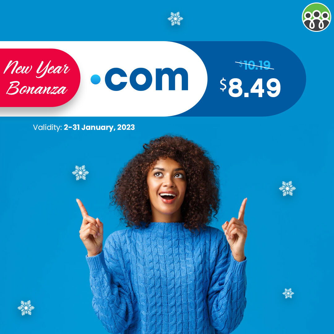 ConnectReseller's tweet image. Take your business to the next level! Get the .COM domain at the special new year bonanza of just $8.49 till 31 January 2023.

#DotCOM #comdomain #Universal #Domain #NewYear #Website #Online #ConectReseller