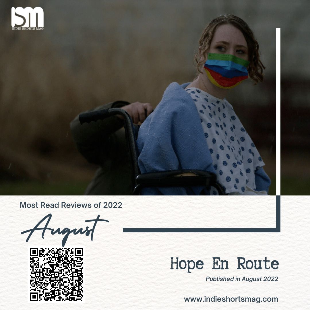 <a href="/IntravenousFilm/">Intravenous Productions</a> <a href="/DennisCahlo/">Dennis Cahlo</a> Most read review in August 2022 - 𝘏𝘰𝘱𝘦 𝘌𝘯 𝘙𝘰𝘶𝘵𝘦 (@desmatelske)

#indieshortsmag #yearinreview #shortfilm