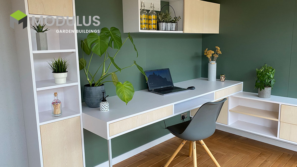 ModulusUk's tweet image. New Year&apos;s goal - to have a proper home office! 

If you don’t happen to have a spare room in the house but you need the work space, building a garden office is a great alternative. 👌

#homeoffice #gardenroom