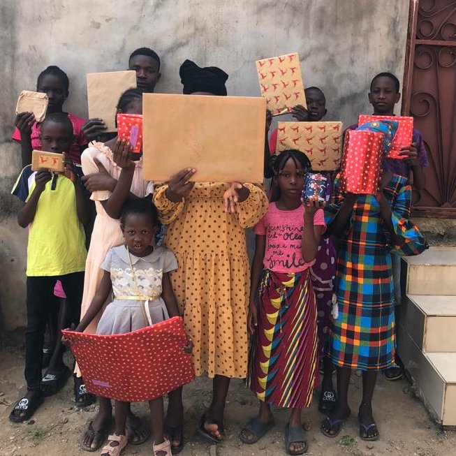 Thank you Helen for putting together a lovely shipment of Christmas presents for the Mercy Children's Orphanage family. They arrived in Sierra Leone just in time for the Christmas party!