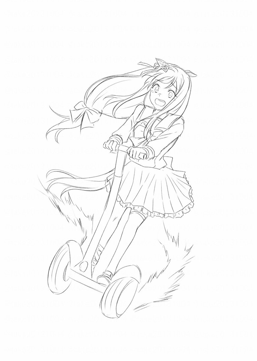 「#先月描いた絵を晒そうそのに。 」|🧸🐎take＠桜花画廊「CROSS」頒布中🌸☀️🌙☘のイラスト