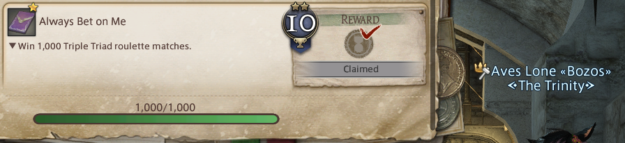 therealaves_'s tweet photo. took me three days to make 1000 wins in Roulette Triple Triad.
THREE DAYS.
:') https://t.co/cY1xBUTzse