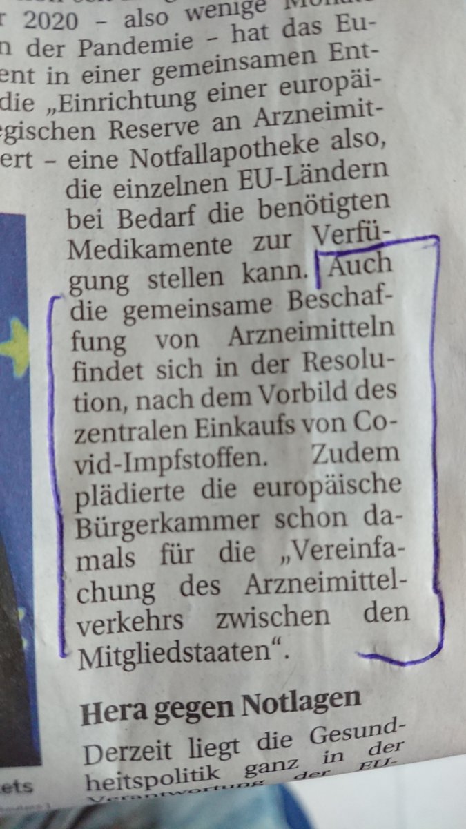 ChrisEbner_CFU's tweet photo. Der Einkaufs-Monopol der #EU-Kommission auf #Corona-#Impfstoff sollte ein abschreckendes Beispiel sein, die Ermittlungen gegen #VonderLeyen sind im Gange. Trotzdem schlägt die EU-Kommission allen #Ernstes vor auch andere Arzneimittel für die gesamte EU einzukaufen https://t.co/1vHFjRKmpu