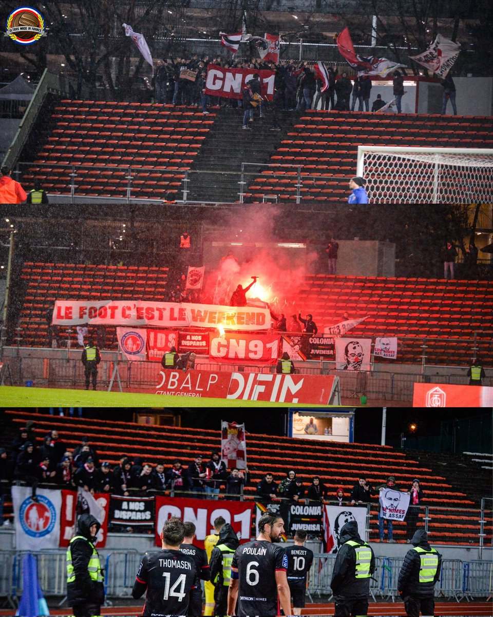 UltrasMadeinFR's tweet photo. ⚽️ Annecy - Nîmes
📢 Parcage nîmois !
📆 30 décembre 2022
#FCANO https://t.co/DK7AqOMd2r