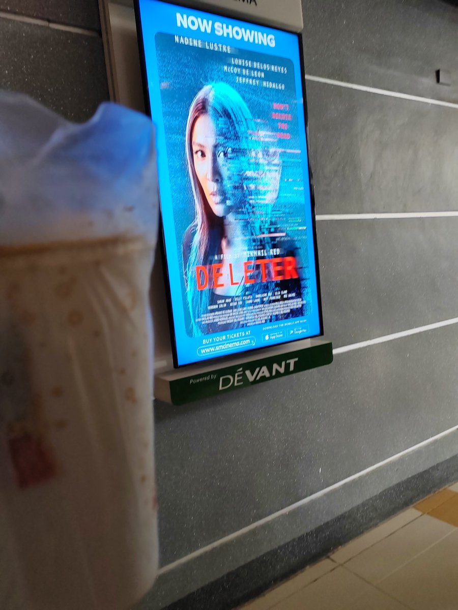 jazzdv3's tweet photo. #firstmoviedate π
yes po, opo. horror talaga! π»π€£ #deleter https://t.co/7WOt8E2EUy