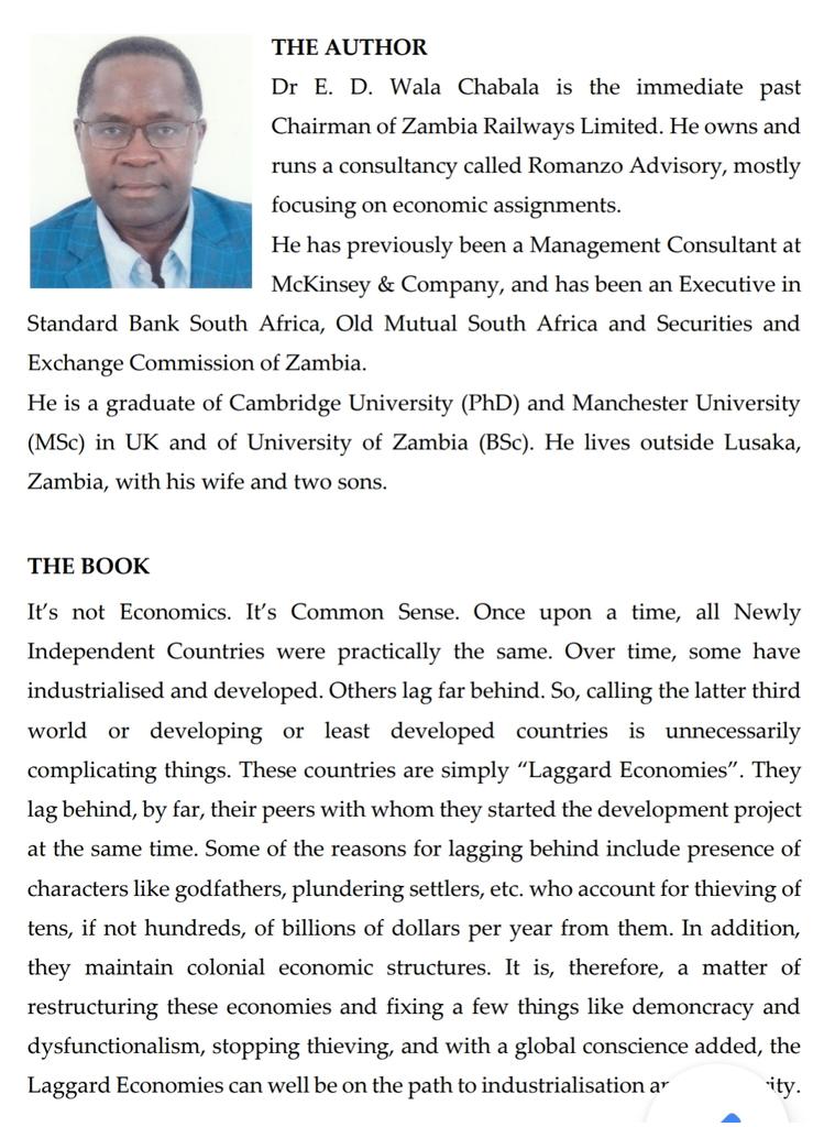 Read, Engage, Debate! 
I wrote this book with the intention of igniting dialogue. This writing is one that should end up enriching us all in one measure or another and I am grateful to all the would-be readers for their reflections. 
#BookRecommendations #Laggards