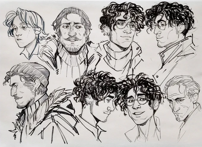 Traditional art portraits 