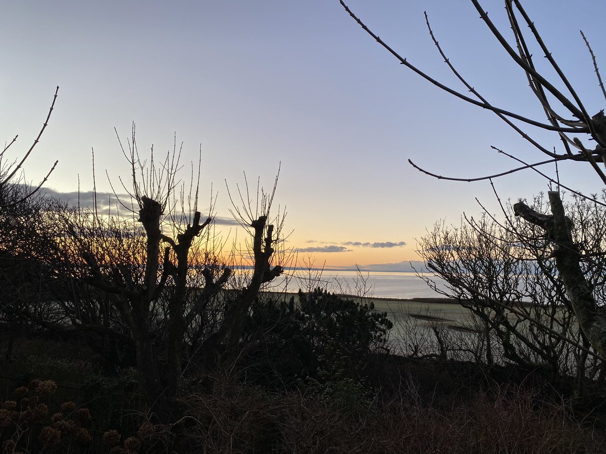 The Firth of Clyde by sunrise. Till next time Scotland!