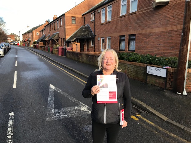 Great way to start 2023 - delivering @ReadingLabour #ColeyMatters message today. Working all the year round in Coley & Minster - not just election time!