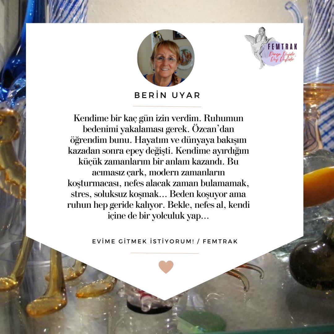 Berin Uyar yazdı: "Evime Gitmek İstiyorum!" - femtrak.com/evime-gitmek-i…