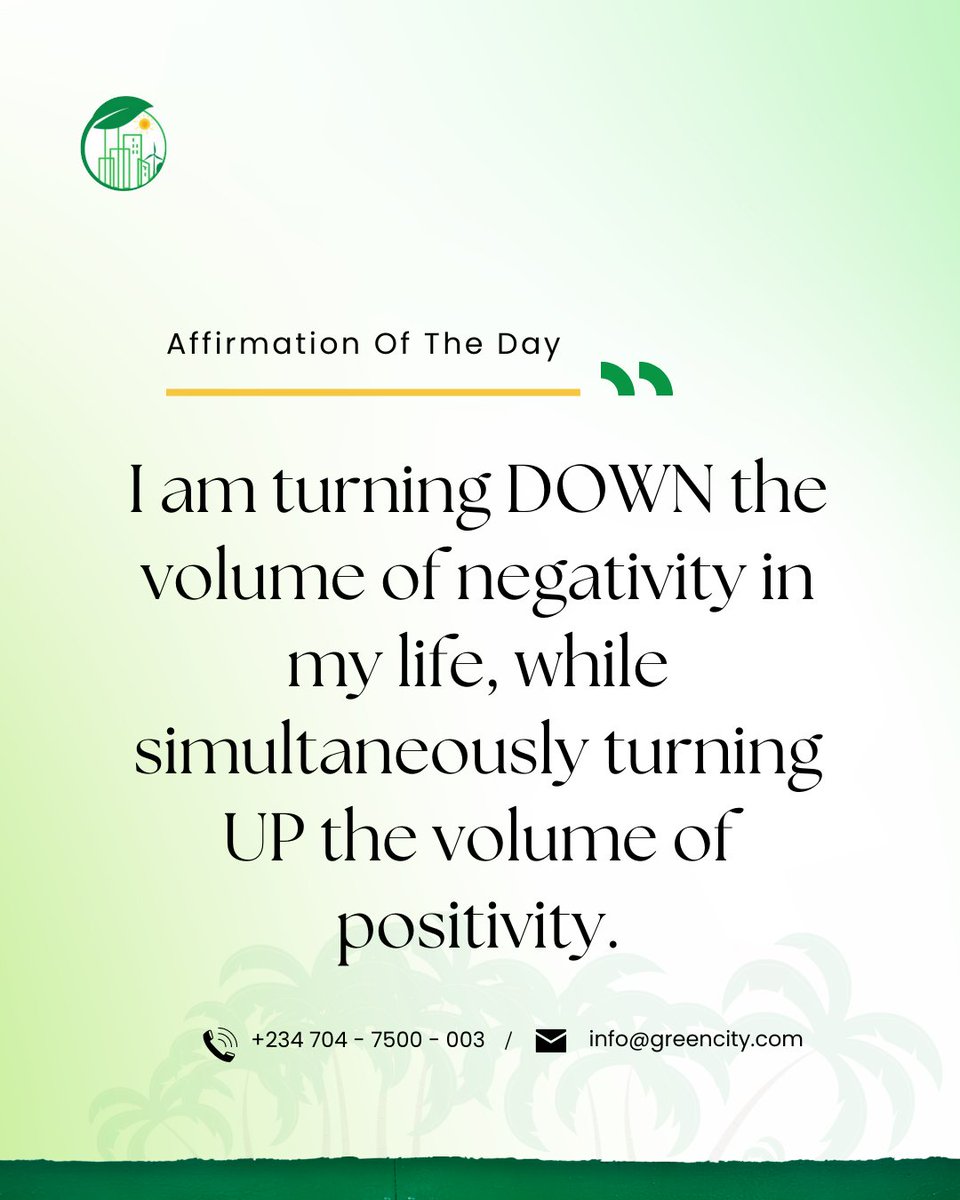 Greencityca_'s tweet photo. Repeat these daily affirmations help to improve your mindset and motivate you to start the new year afresh 😁

#HappyNewYear #HappyNewYear2023 #January #mondaythoughts https://t.co/59iq4n4hqd