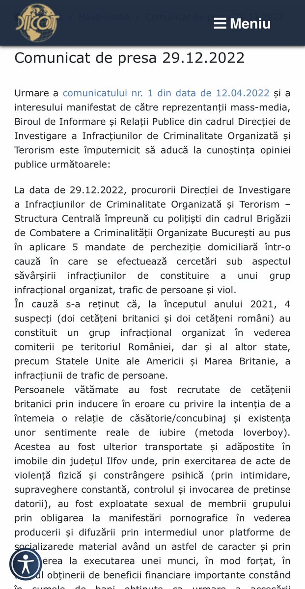 LailaMickelwait's tweet photo. Exhibit A: Translated statement on Andrew Tate’s arrest from the Romanian Directorate for the Investigation of Organized Crime. It accuses Tate of using the “lover boy” method of recruitment &amp; coercion to traffic women into porn.

Exhibit B: Tate describing himself doing it. https://t.co/1X8Ve5tOkb