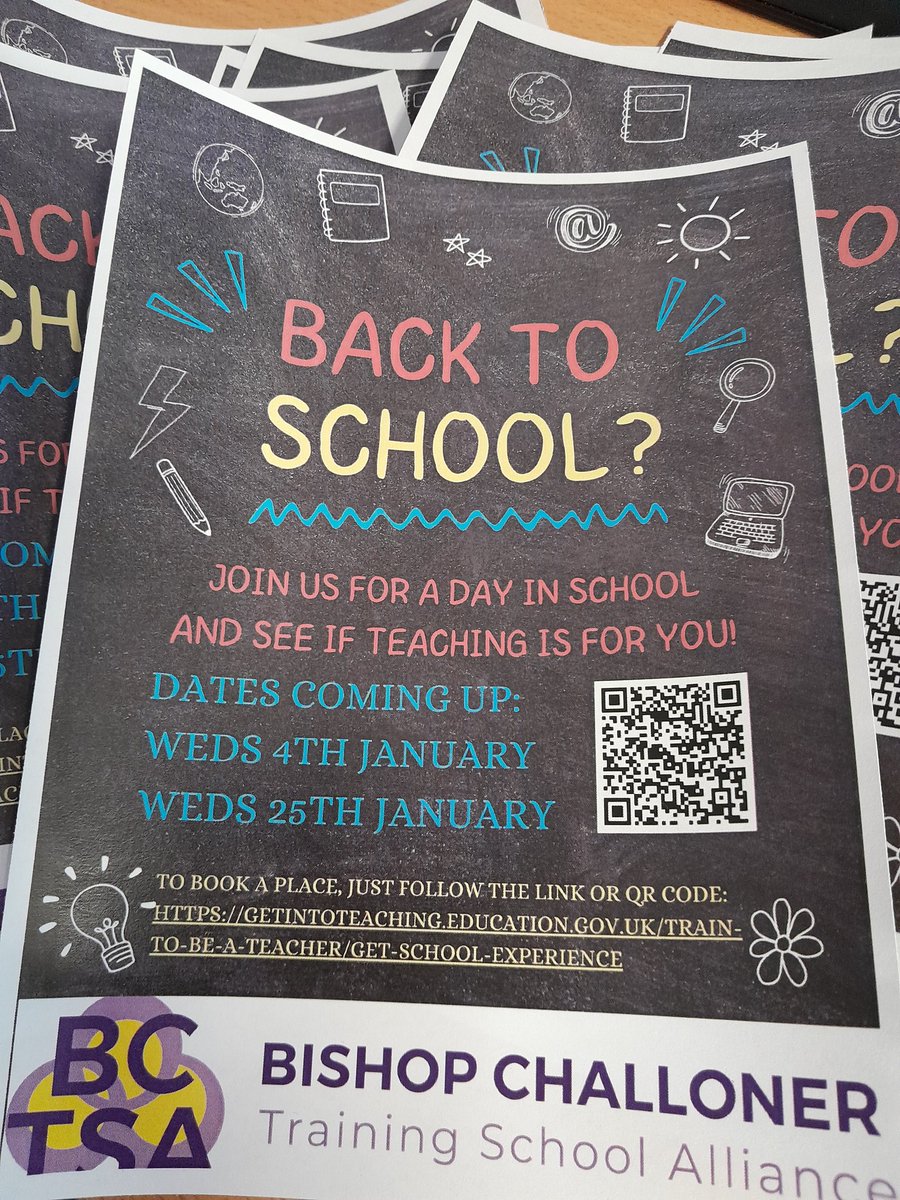 Bishop Challoner Training School Alliance tweet media