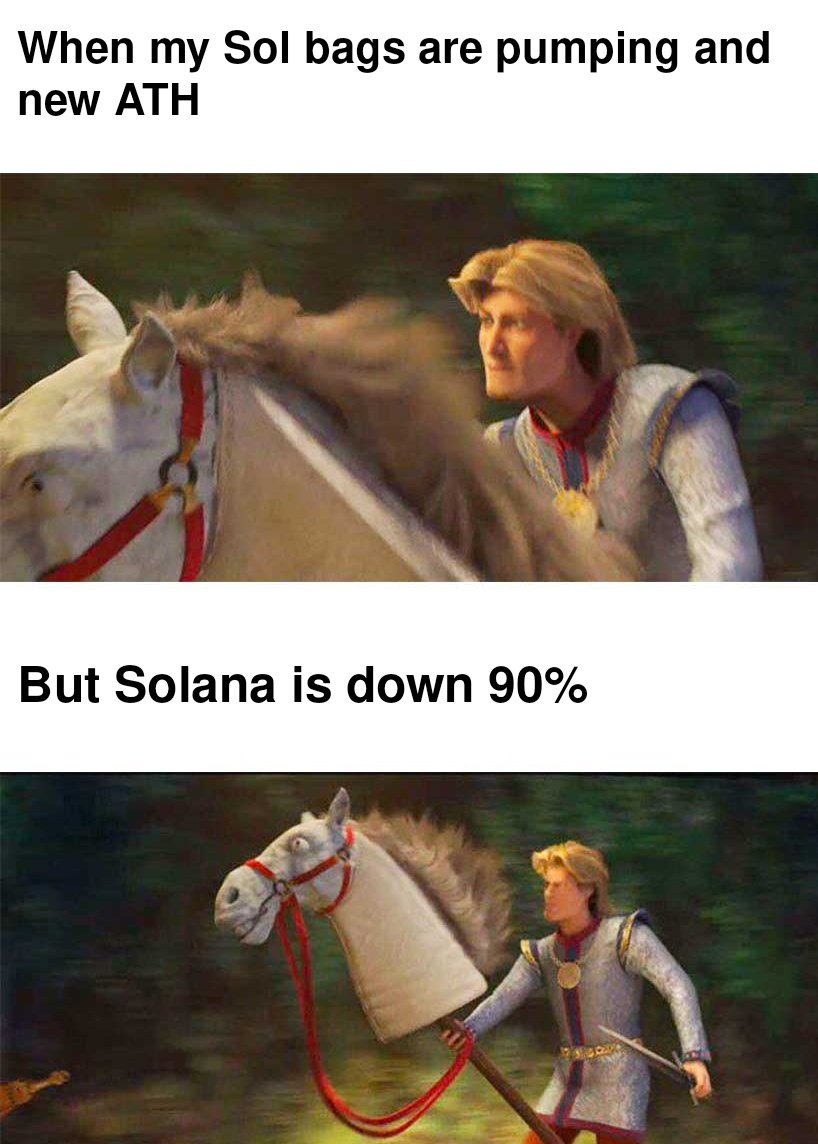 Gm ❤️ 

my bags are pumping but $Sol is not 😭