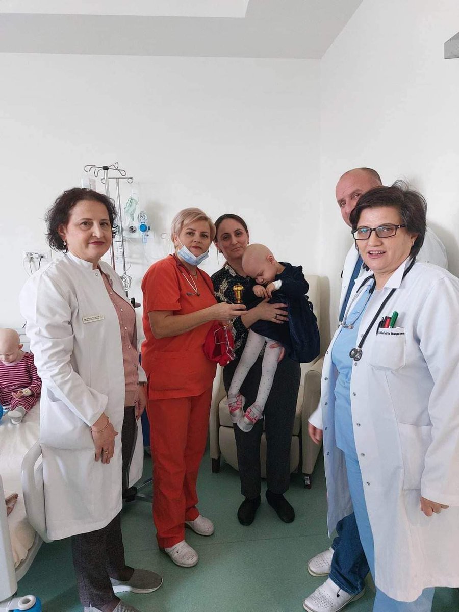 Congratulazioni per il completamento con successo della prima fase della terapia di Hana ❤️❤️. Grazie allo staff dell'ospedale, della fondazione Cure2children, dell'associazione Nicola Ciardelli e della fondazione Bellaveglia.

cure2children.it