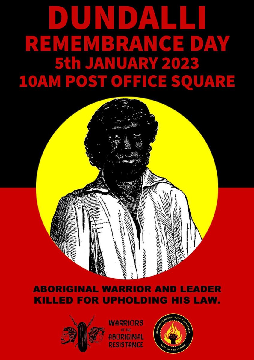 Thursday the 5th at 10am join us at post office square. @IndigenousX @ruby_wharton @drcwatego @LibbyConnors 

#FrontierWars #FrontierWarStories
#LestWeForget #FirstNations #Aboriginal #Resistance