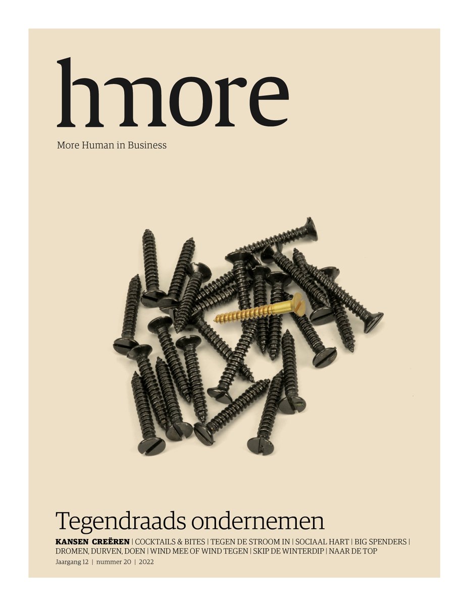 Het team van Hmore wenst u een gezond en zakelijk bruisend 2023. Lees alles over Tegendraads ondernemen in het nieuwe magazine. Wilt u er graag een ontvangen? Mail ons op info@hmore.nl of bekijk het magazine via de website hmore.nl/magazine-2/