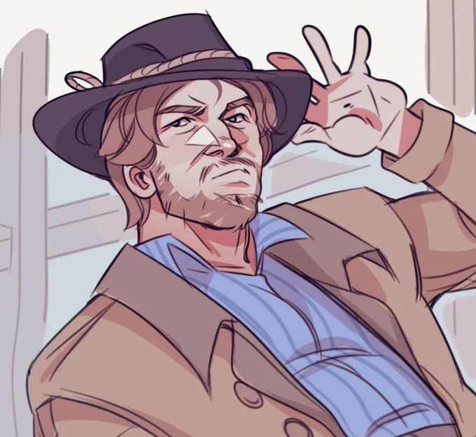 my two boyos#arthurmorgan #rdr2 #revenant #apexlegends  