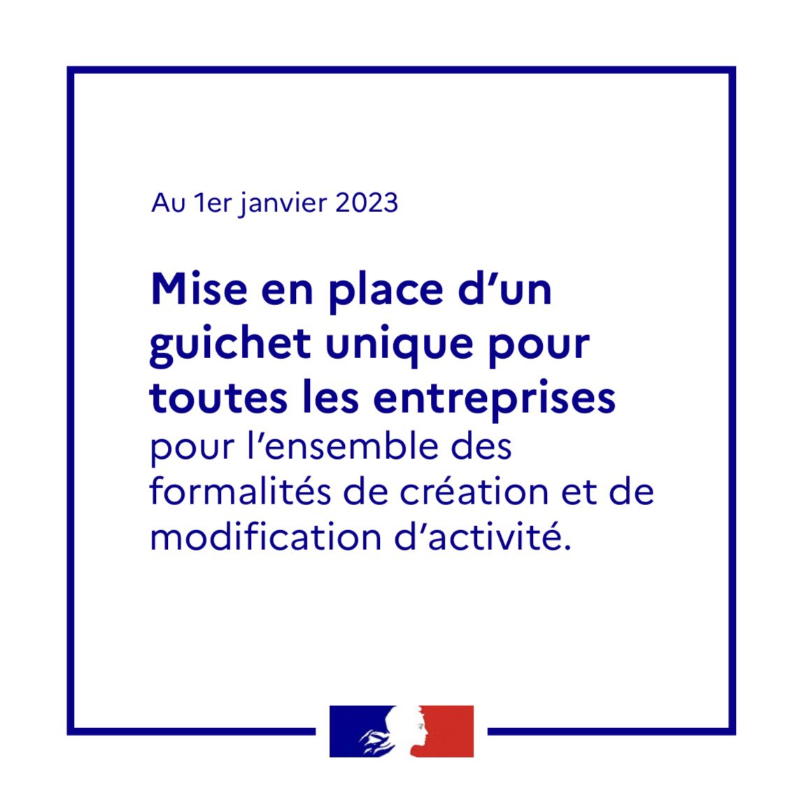 📑 | Pour toutes nos entreprises |

Plus besoin de passer par 6 canaux différents pour faire des démarches administratives, désormais les entreprises ont accès au guichet unique.

C’est par ici 👉🏼 inpi.fr/formalites-ent…