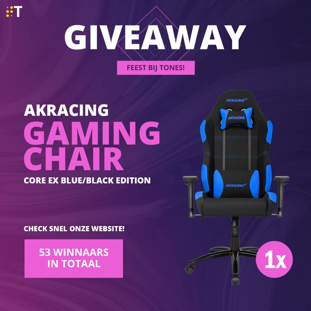 TonesBe's tweet image. Win fantastic prizes from @msigaming @Logitech and @AKRacing by entering our weekly giveaway. This week we're giving away an AKRACING Gaming Chair ! 🌟

👉 buff.ly/3jr2ABC