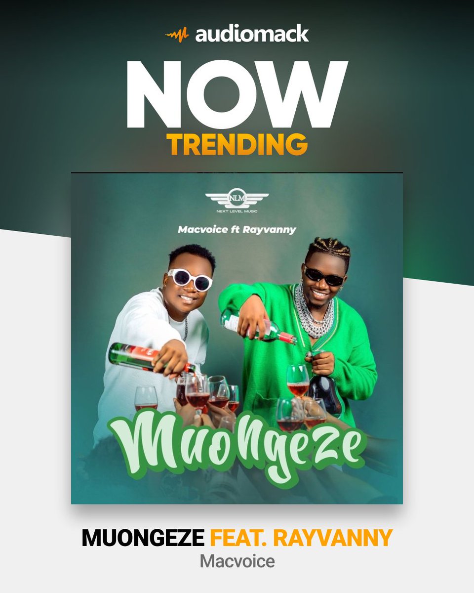 #Muongeze Ft. <a href="/Rayvanny/">CHUI🐯</a>
 Now Trending 📈 on <a href="/audiomackafrica/">Audiomack Africa</a> <a href="/audiomack/">Audiomack</a>