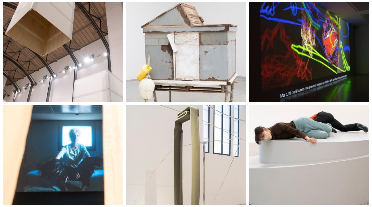 MAMboBologna's tweet photo. Ultimi giorni #TheFloatingCollection 
#AlexAyed, #RädiMartino, #CevdetErek, #DavidJablonowski, #MiaoYing, #AlexandraPirici.
Al #MAMbo fino all’8 gennaio è visibile la mostra collettiva curata da Lorenzo Balbi e Caterina Molteni
#Bologna #mostre #musei #artecontemporanea https://t.co/f0TB3hvyA9