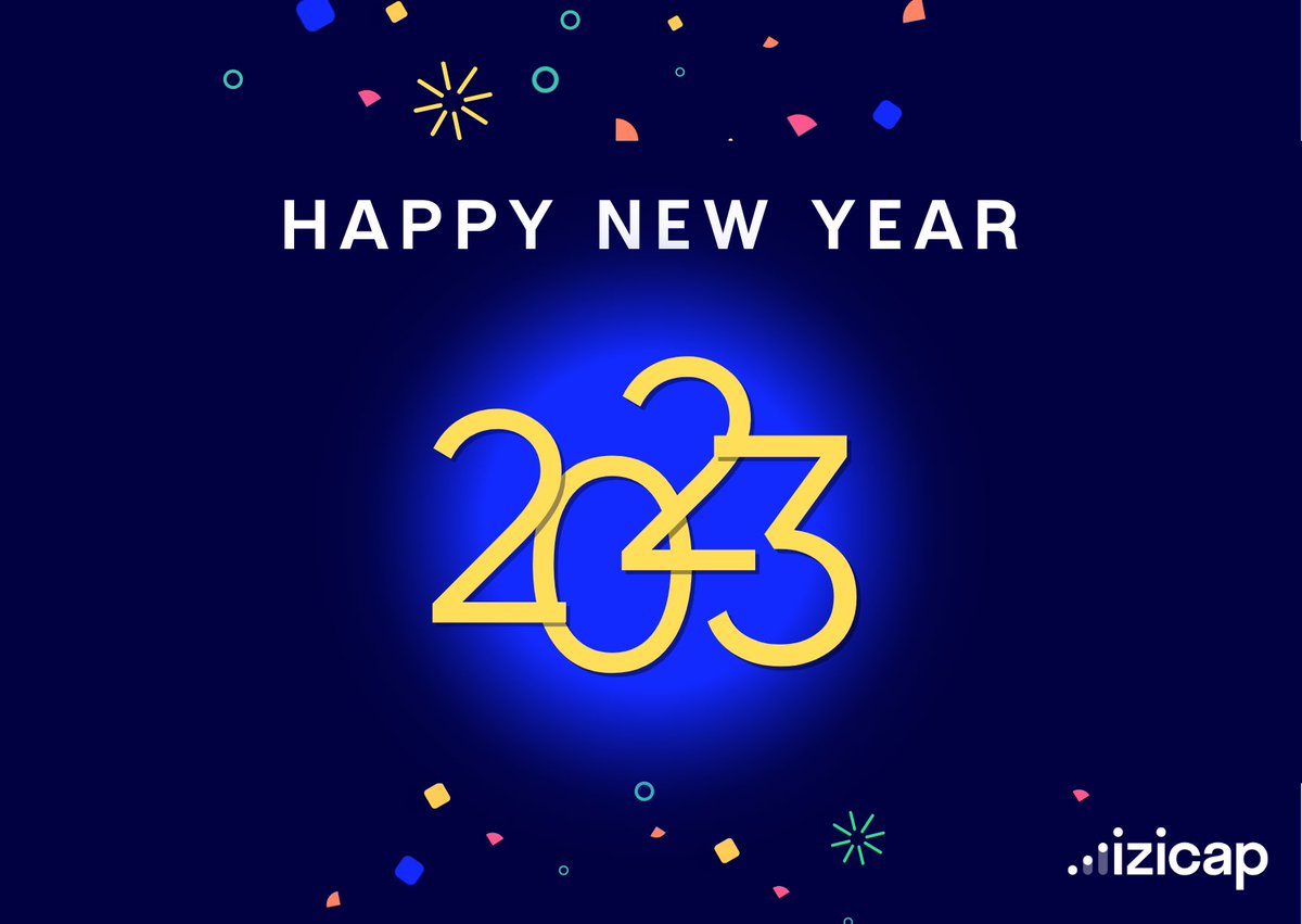 Let's go for 365 days of #techforgood!
If in 2022 we dared to take risks, to believe in the impossible to give the best of Izicap to the merchants and our partners.... For 2023 we are ready to accomplish all the challenges! 💪

Happy New Year 🎉
#happynewyear #2023wearecoming