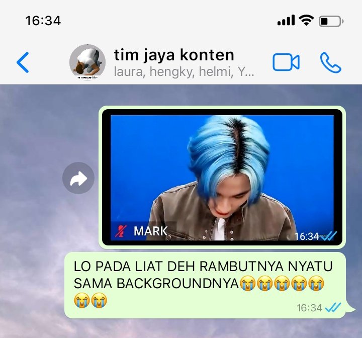 rambut biru alay banget 

- mark lee few tweets au
by dailybebel