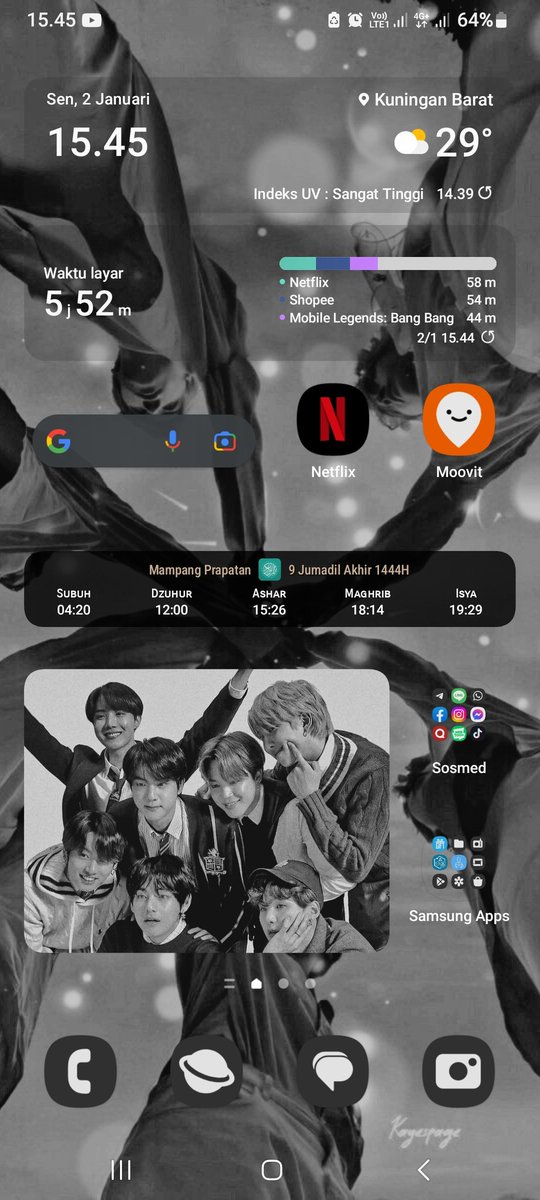 Love9593's tweet photo. Lagi pengen nata homescreen https://t.co/buYSiCKQiU