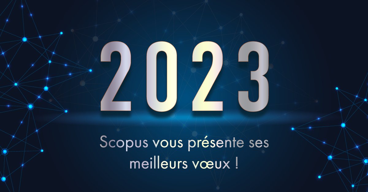 ScopusO's tweet photo. Toute l'équipe de Scopus vous souhaite le meilleur pour cette nouvelle année ! https://t.co/mqnCfBjflr